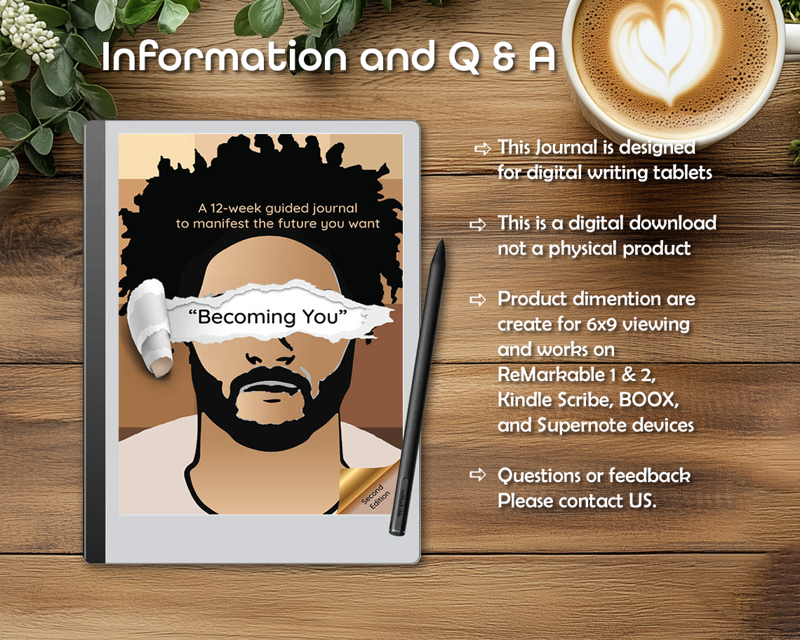 7-Day Sample of the ’Becoming You’ Journal for Men