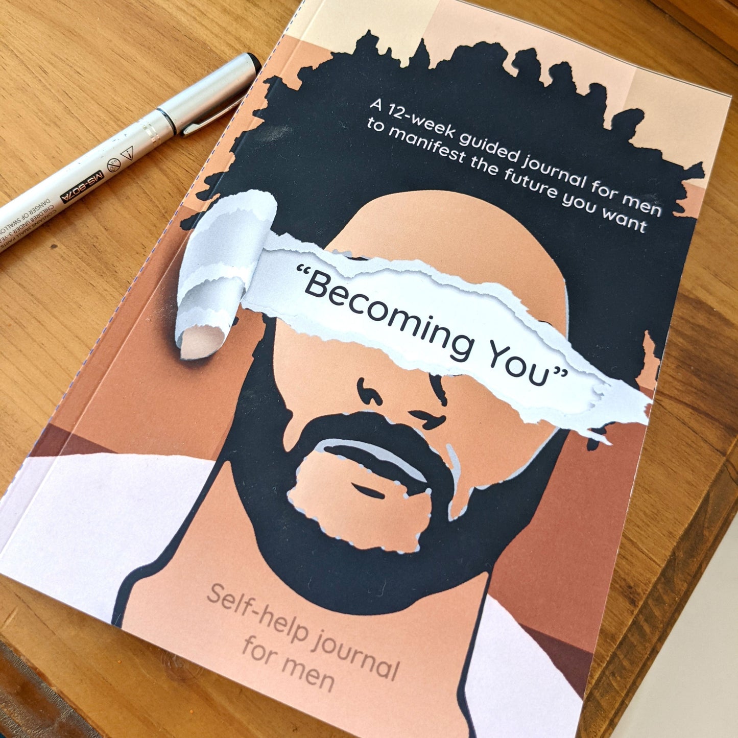 Becoming You Self-Help Journal For MEN Of Color - self-help 