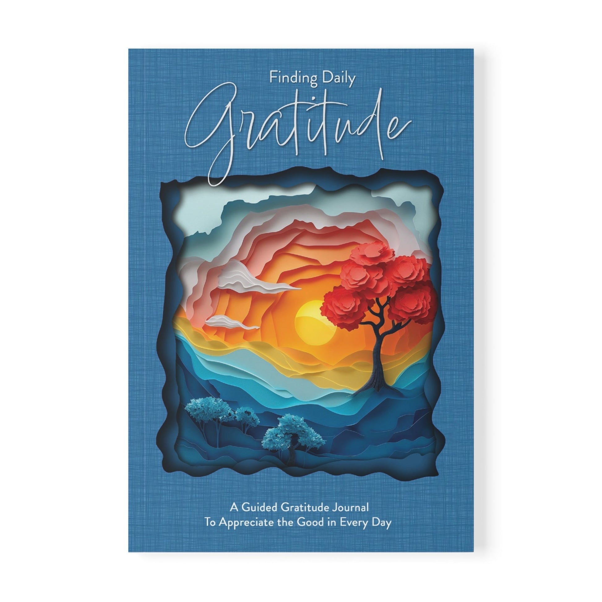 Finding Daily Gratitude Journal - Blue - journal