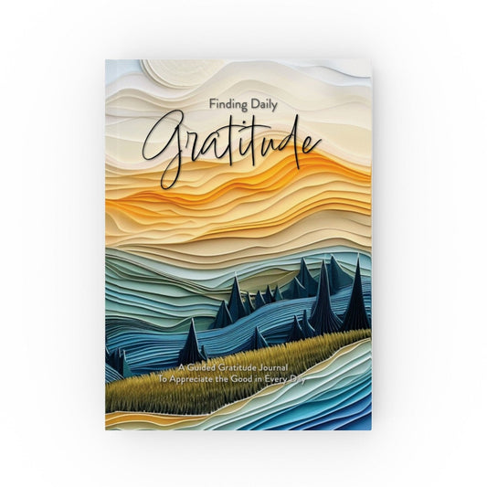 Finding Daily Gratitude Journal - Mountain - journal