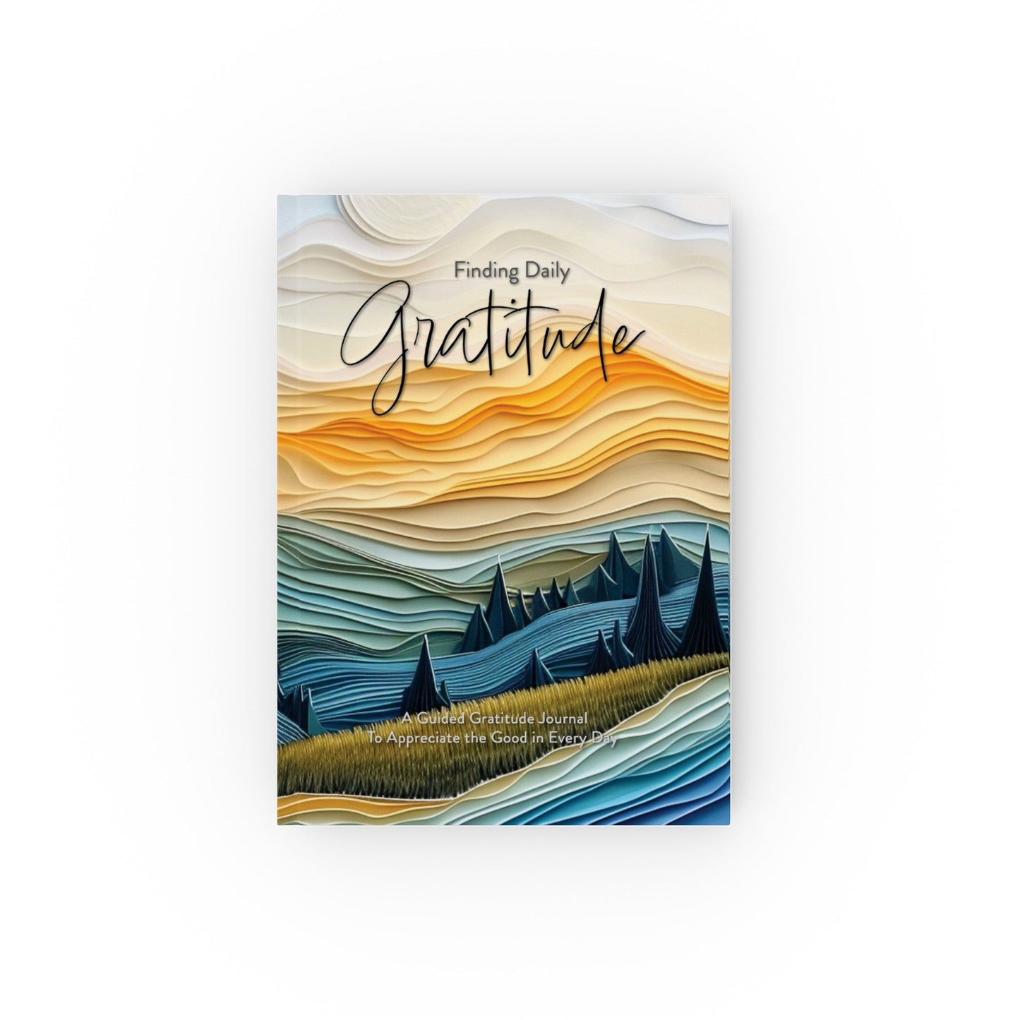 Finding Daily Gratitude Journal - Mountain - journal