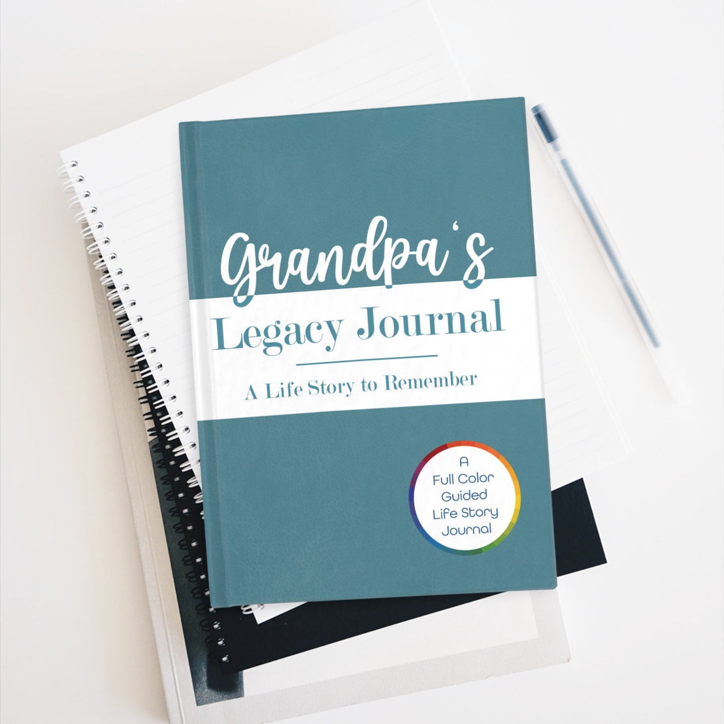 Grandpa’s Legacy Journal: A Life Story to Remember –