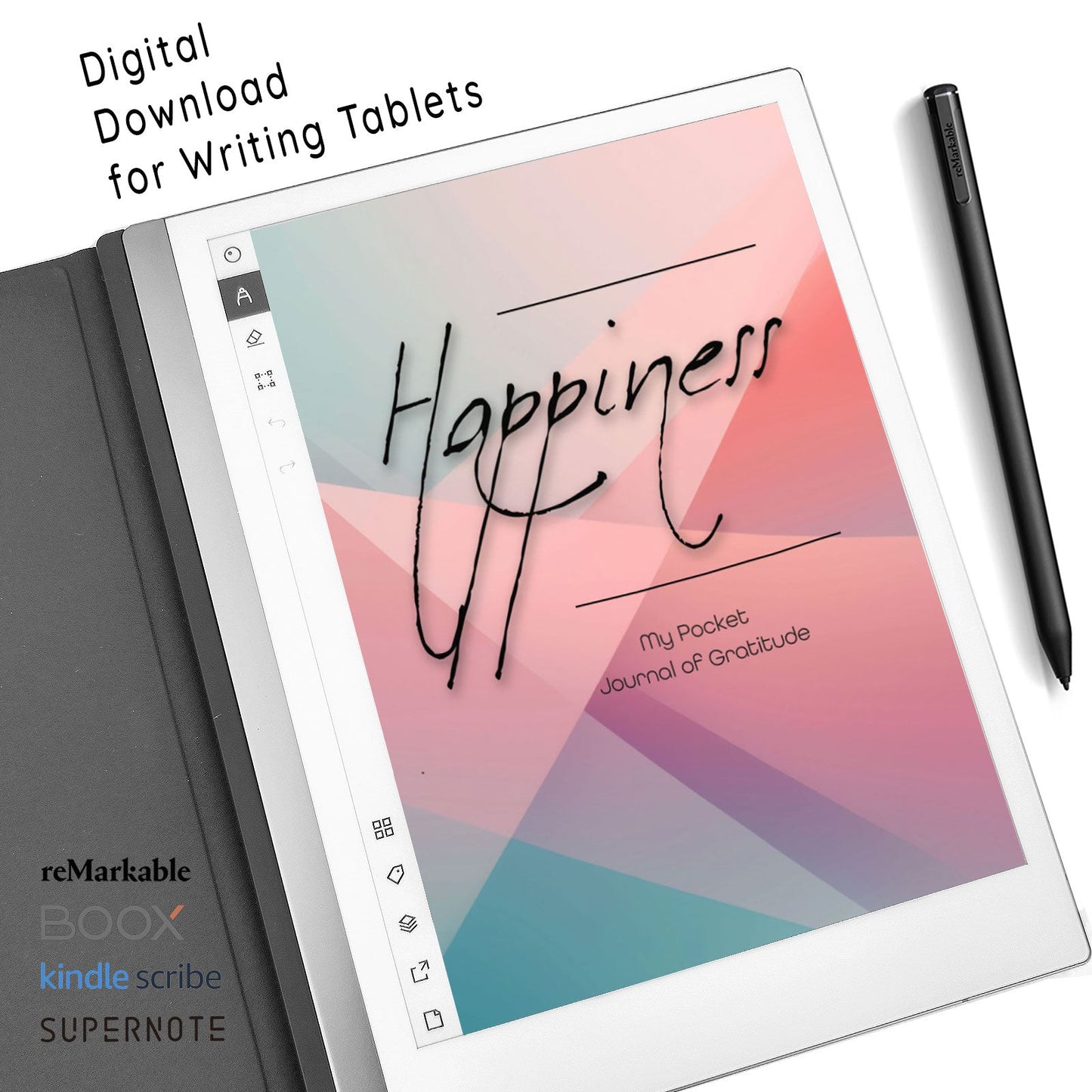 Happiness - Digital Pocket Journal of Gratitude - Prism