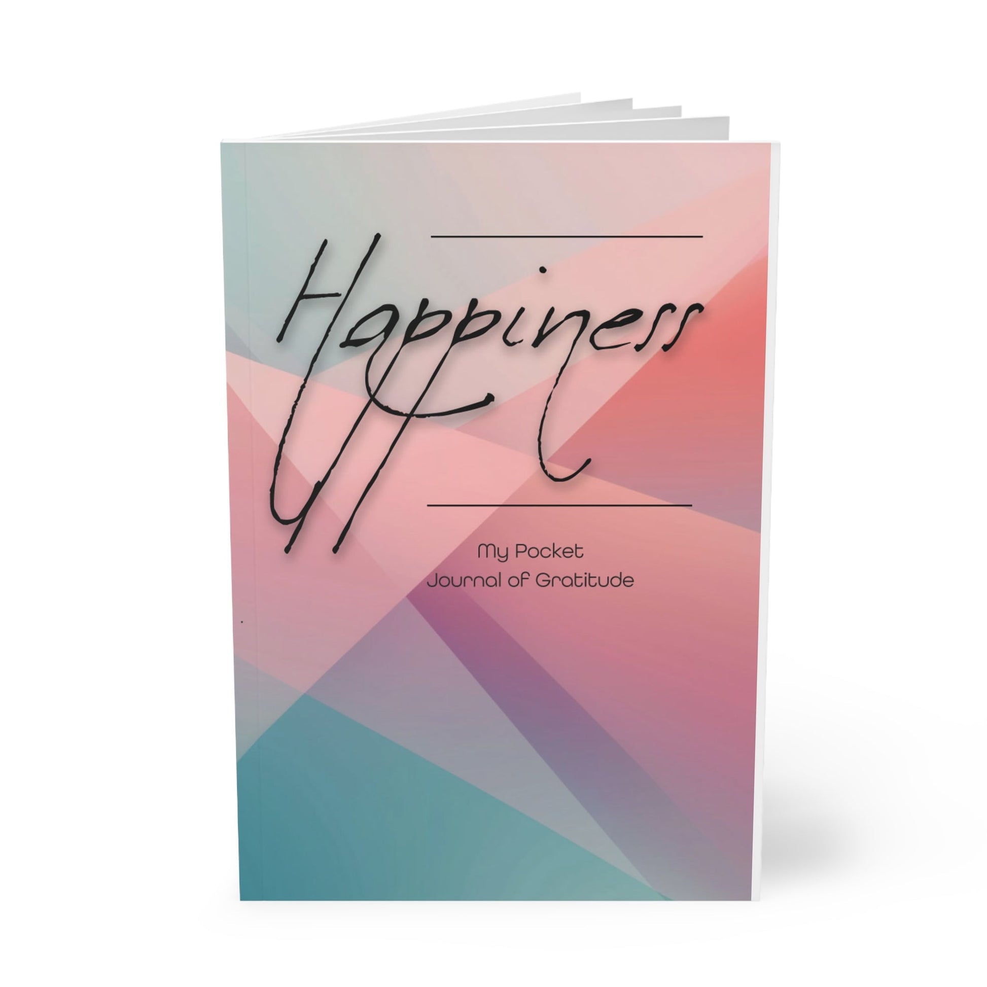 Happiness My Pocket Journal of Gratitude - Waves