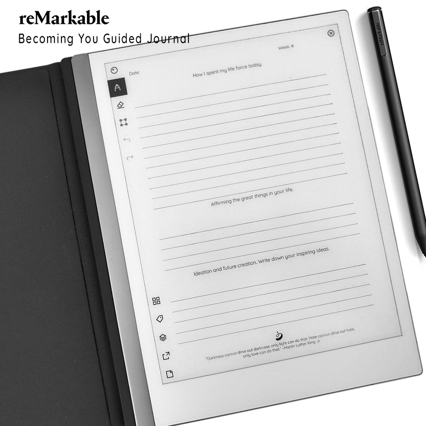 reMarkable - Guided Journal for Women - Digital Downloads