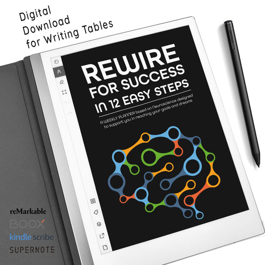 REWIRE FOR SUCCESS IN 12 EASY STEPS - Digital Download