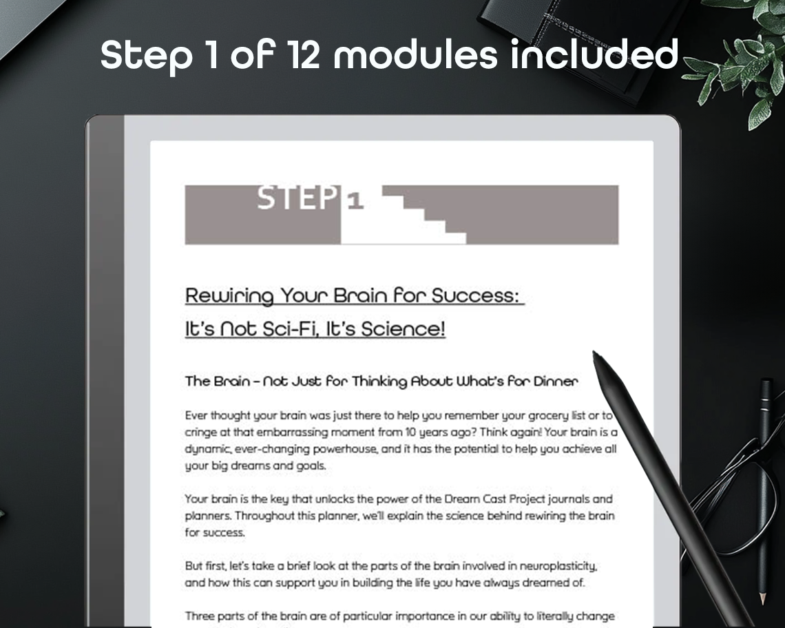 REWIRE FOR SUCCESS IN 12 EASY STEPS - Digital Download