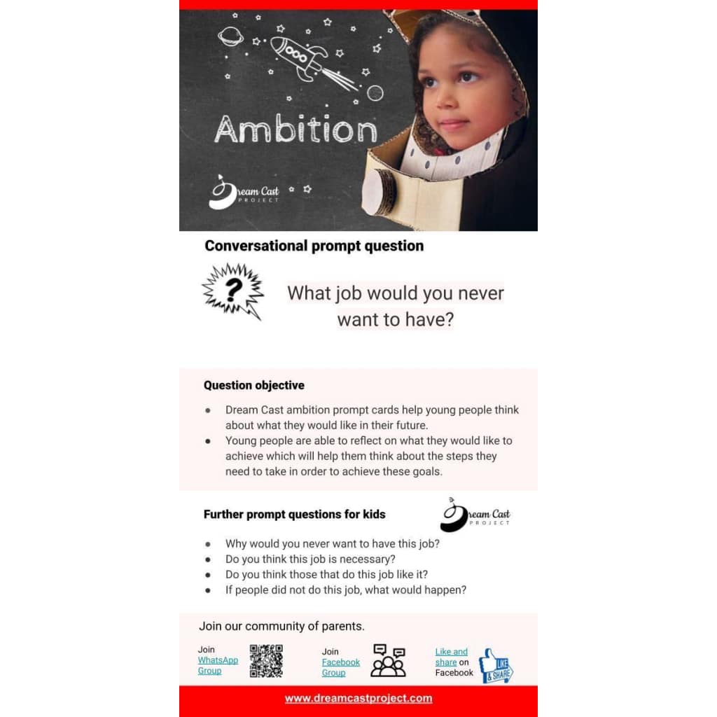 Ambition Conversational Prompt Cards