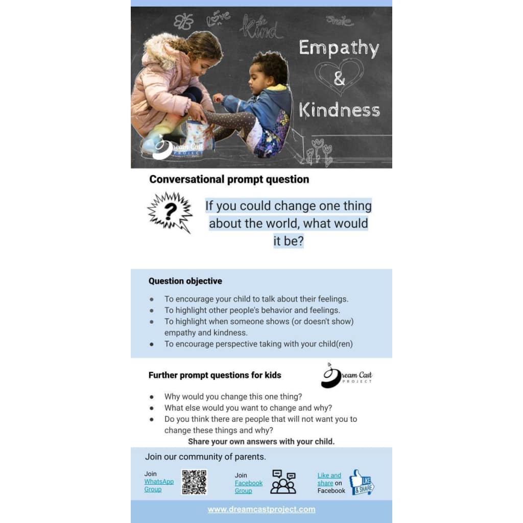 Empathy & Kindness Conversational Prompt Cards