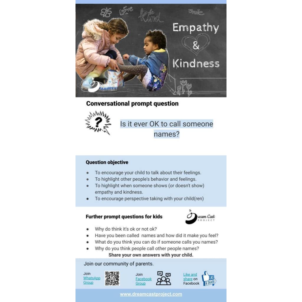 Empathy & Kindness Conversational Prompt Cards